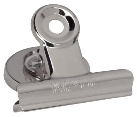Brief-Klemmer mit Magnet Breite 30mm, Klemmweite 15mm