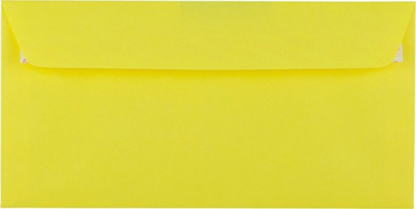 Briefumschlag C5/6 DL HK intensiv-gelb 100g 229x114mm