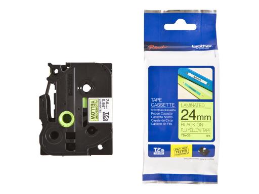 Image Brother_Schriftbandkassette_TZEC51_gelbschwarz_img5_3688022.jpg Image
