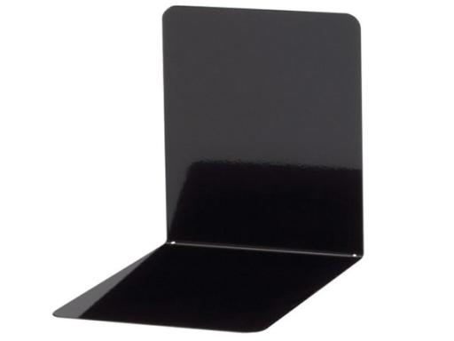 Buchstütze 14x12x14cm 2 St. schwarz magnethaftend