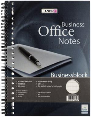 Businessblock 100 Bl 80g holfrei 