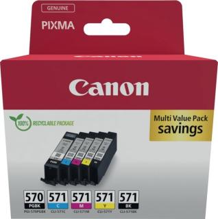 Multipack PGI-570/CLI571 PGBK/CMYK für PIXMA MG5750, MG6850, MG7750