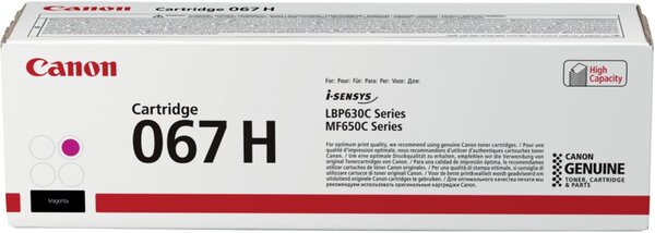 Toner Cartridge 067H magenta für LBP631Cw, LBP633CdW, MF651Cw,