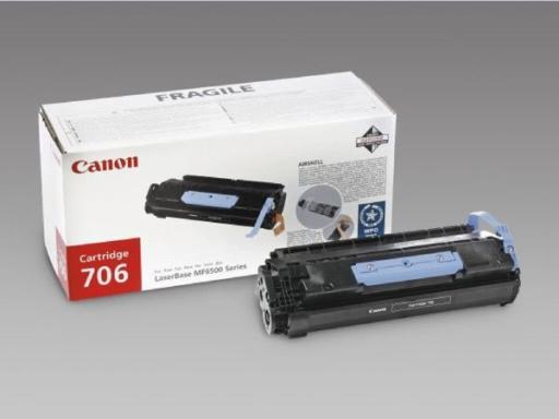 CANON 706 Schwarz Tonerpatrone