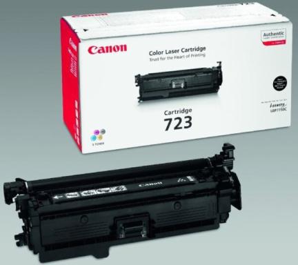 CANON 723 BK Schwarz Tonerpatrone