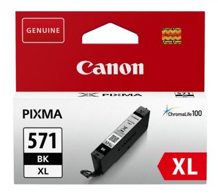 CANON CLI 571BK XL Schwarz Tintenbehälter
