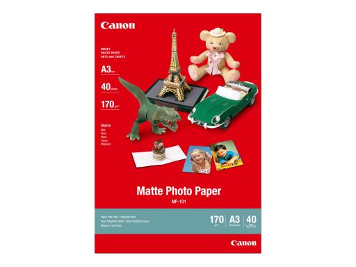 CANON Matte Photo Paper MP-101 A3 40Bl. 170g/m²  matt