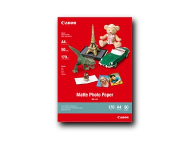CANON Matte Photo Paper MP-101 A4, 5 Blatt matt, 170 g