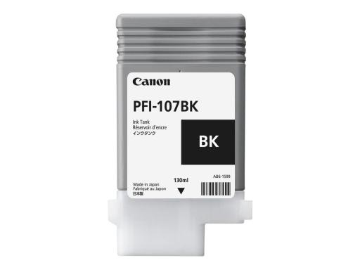 CANON PFI 107 BK Photo schwarz Tintenbehälter