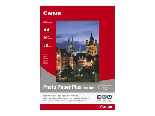 CANON Plus Semi-gloss SG-201 Fotopapier 10x15cm 50Blatt