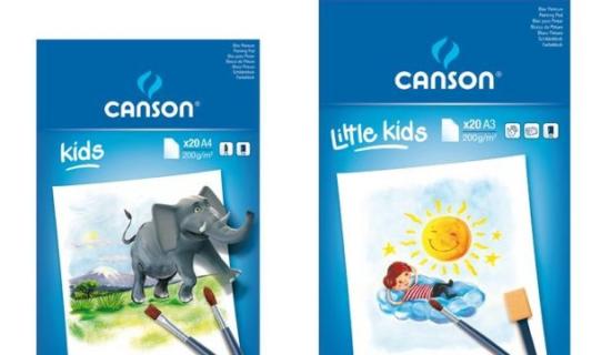 CANSON Malblock, DIN A4, 200 g/qm, 20 Blatt (5297845)