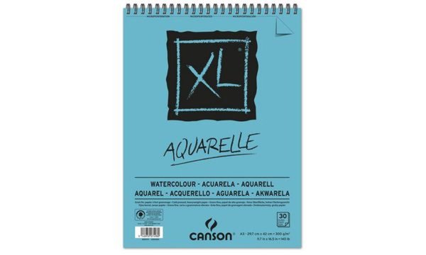 CANSON Skizzen- und Studienblock XL Aquarelle, DIN A3 (5299079)