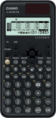 CASIO FX-991DE CW Wissenschaftlicher Taschenrechner schwarz