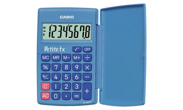 CASIO Taschenrechner LC-401 LV-BU Petite fx (5215652)