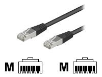 CAT 5-500 FTP SCHWARZ/BLACK 5m