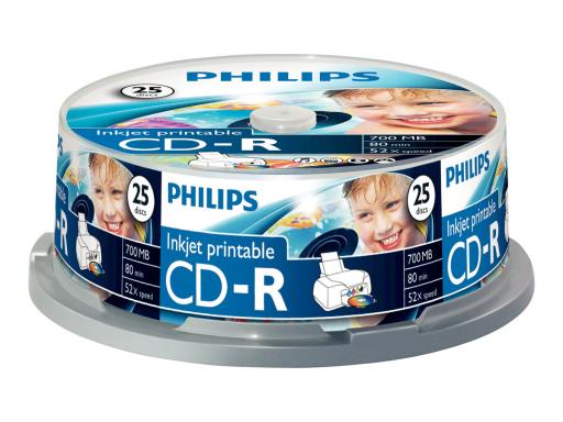 Image CD-R_Philips_700MB_25pcs_spindel_inkjet_printable_img0_3692893.jpg Image