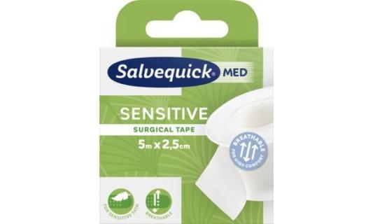 CEDERROTH Salvequick MED Fixierpfla ster sensitiv, 25mm x 5m (8910052)