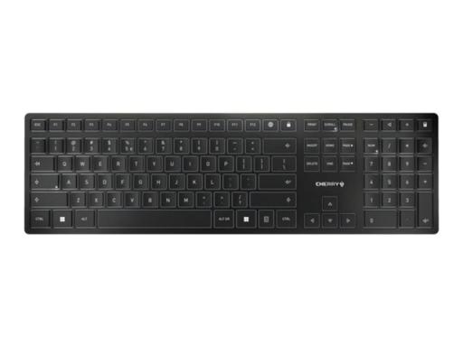 CHERRY KW 9100 SLIM - Tastatur - kabellos - 2.4 GHz, Bluetooth 4.0