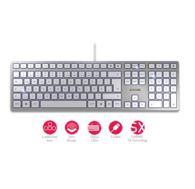 Image CHERRY_Keyboard_KC_6000_Slim_silberwei_img2_3696902.jpg Image