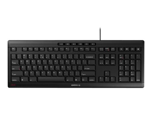 CHERRY STREAM KEYBOARD black (BE)