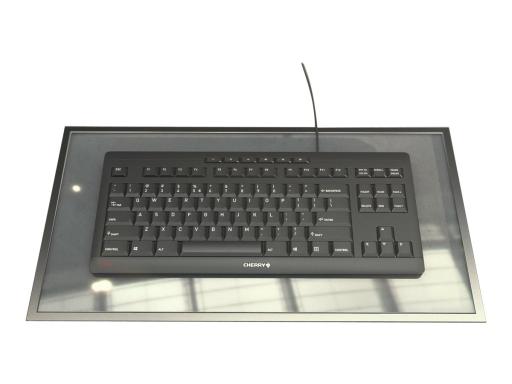 CHERRY TAS STREAM KEYBOARD TKL Corded FR-Layout schwarz