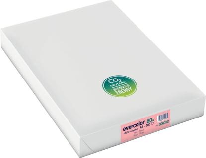 Kopierpapier, A3 80g, 500 Blatt-rosa Farbiges Kopierpapier - Recycling