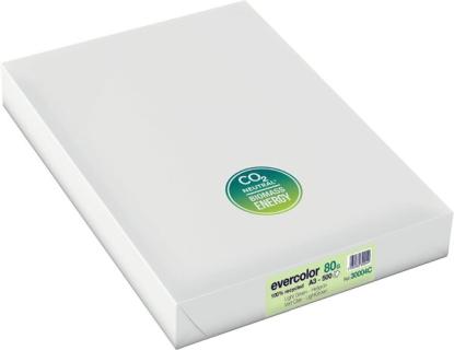 Kopierpapier, A3 80g, 500 Bl-hellgrün Farbiges Kopierpapier - Recycling