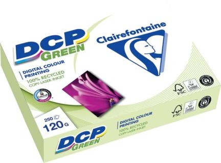 DCP green Kopierpapier, A3, weiß, 120g, 250 Blatt, Recycling,