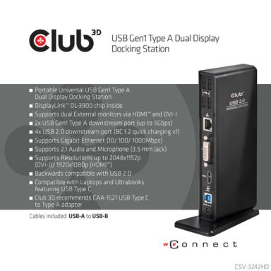 CLUB3D SenseVision CSV-3242HD