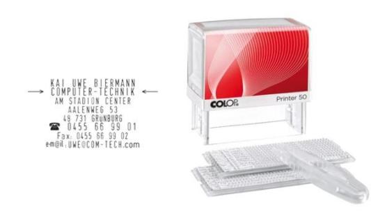 COLOP Textstempelautomat D-I-Y Set s Printer 50/2 Set (62518062)
