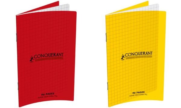 Image CONQUERANT_CLASSIQUE_Notizheft_110_x_170_mmkariert48_img1_4374942.jpg Image