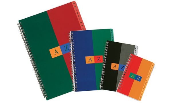 CONQUERANT SEPT Registerbuch - Dopp elspirale, 90 x 140 mm (339205400)