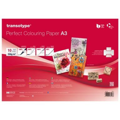 COPIC Blending Papier DIN A3, 250 g/qm, 10 Blatt ideal für Farbverläufe, Card-M