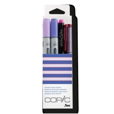 Image COPIC_Marker_ciao_4er_Set_Doodle_Pack_Purple_img3_3980093.jpg Image