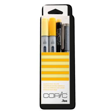 COPIC Marker ciao, 4er Set "Doodle Pack Yellow" Der Marker zum Layouten, Skizzi