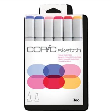 Image COPIC_Marker_sketch_6er_Set_Floral_Favorite_img2_3980105.jpg Image