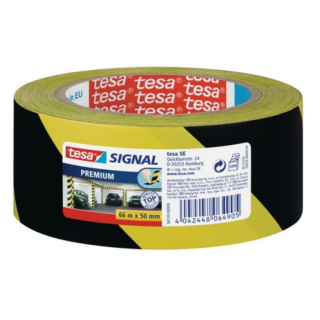 TESA Signal Markierungs- und Warnklebeband gelb/schwarz
