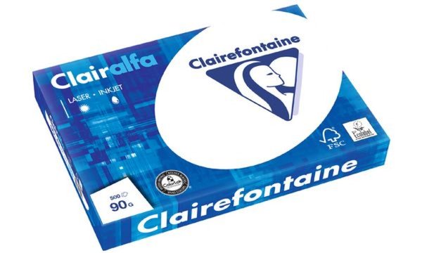 Clairalfa Multifunktionspapier, DIN A3, 120 g/qm, extra weiß (8010172)