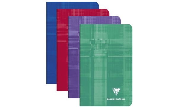 Clairefontaine Carnet piqué, 75 x 1 20 mm, ligné, 48 pages (87000706)