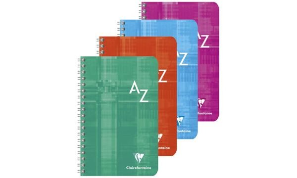 Clairefontaine Registerbuch, 110 x 170 mm, kariert 5x5 (87000738)