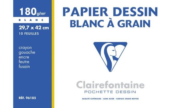 Image Clairefontaine_Zeichenpapier_Blanc__Grain_img1_4392624.jpg Image