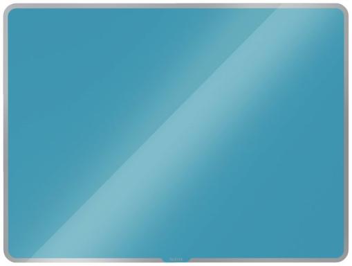 Cosy Whiteboards Glas 800x600 mm, blau rahmenlos, Sicherheitsglas, trocken