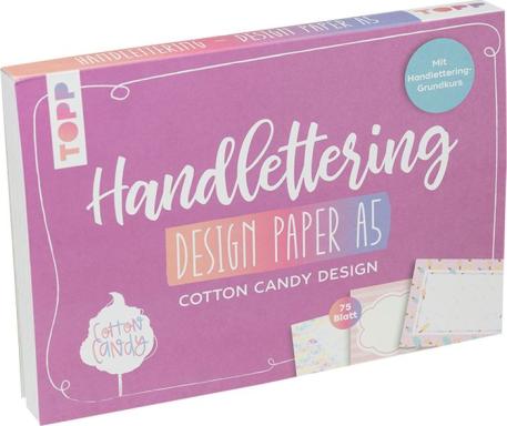 Cotton Candy Design Paper A5, Nr: 18245