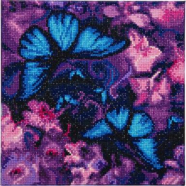 Crystal Art Schmetterlinge 30x30 cm, Nr: CAK-AM1