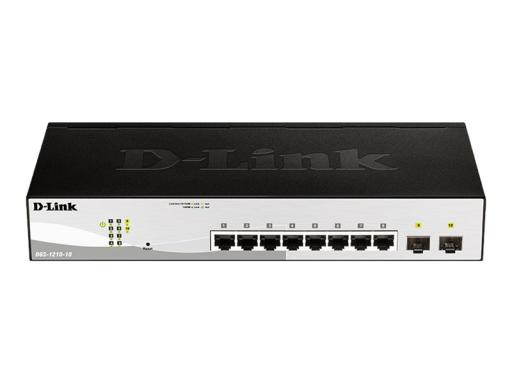 D-LINK 10-Port Layer2 Smart Managed Gigabit Switchdlink|green 3.0, 8x 10/100/10