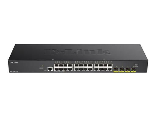 D-LINK 28-Port Smart Managed Gigabit Switch 4x 10Gdlink|green 3.0, 24x 10/100/1
