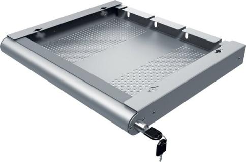 Addit Laptop Sicherheitsschublade silber, Maße: 478 x 420 x 53 mm