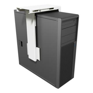 PC-Halterung Viewmate Schreibtisch für Computer bis 20kg, weiß