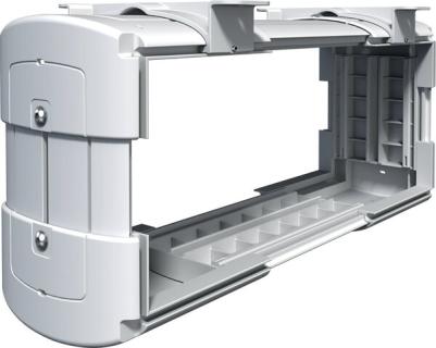 Viewlite Computerhalterung für Klein- format Mini-Tower-Computer, weiß