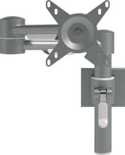 Viewmate Monitorarm-Schienensystem silber, Höheneinstellungsbereich von
